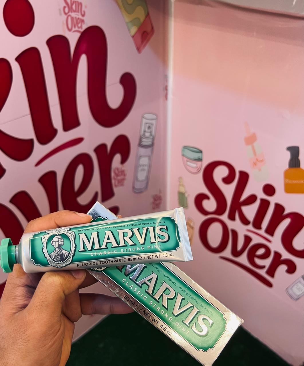 WhatsApp Image 2026-07-06 at 5.27.44 PM Marvis Classic Strong Mint Toothpaste, 85 ml, Sensational Flavoured Toothpaste for a Long-Lasting Freshness - Image 1